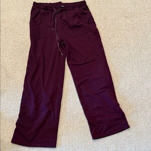 Splendid large wide leg sweat pant